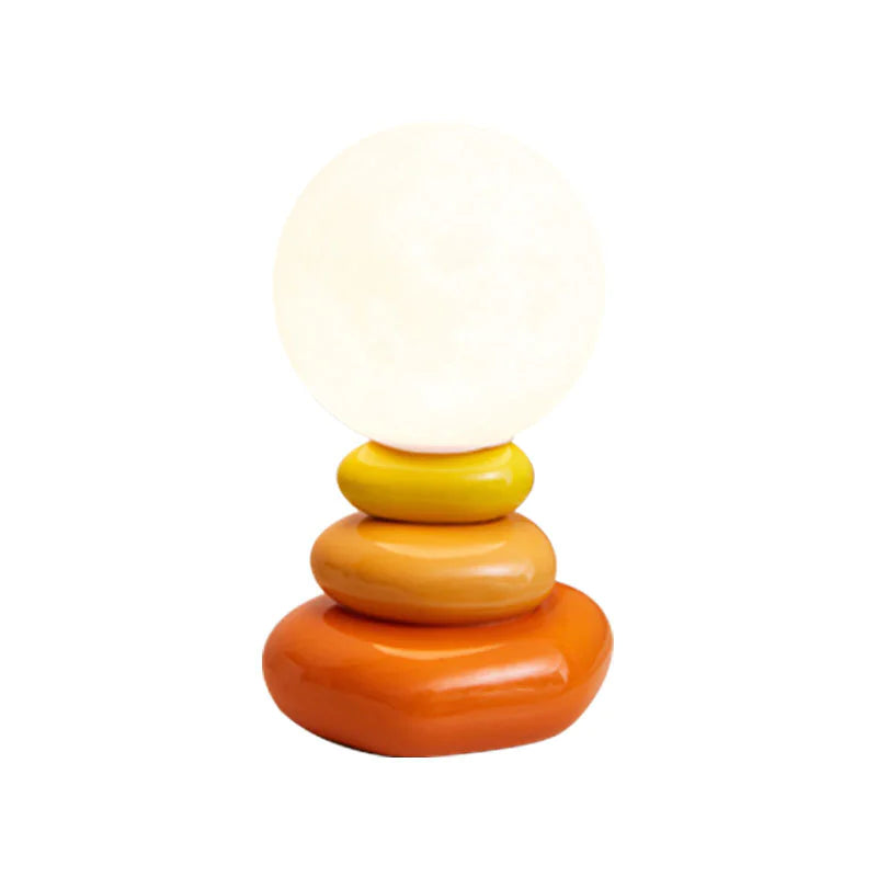 Креативный прикроватный светильник Stacked Stone: красочный ночник для спальни 