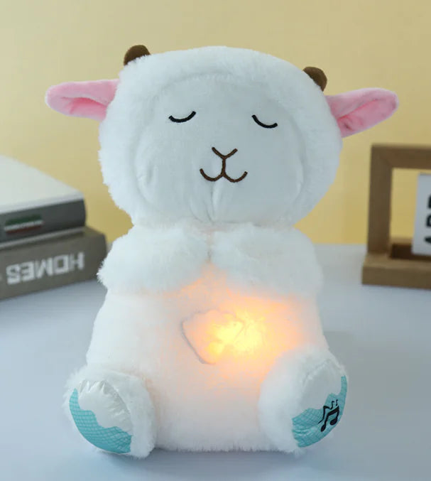 Baby Plush Breathing Bear – Καταπραϋντικό παιχνίδι ύπνου με μουσική και φως