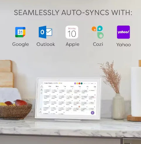 Цифровой семейный календарь и график домашних дел Skylight Smart с экраном 15 дюймов