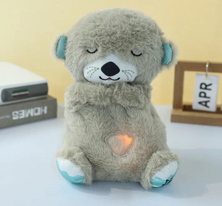 Baby Plush Breathing Bear – Καταπραϋντικό παιχνίδι ύπνου με μουσική και φως